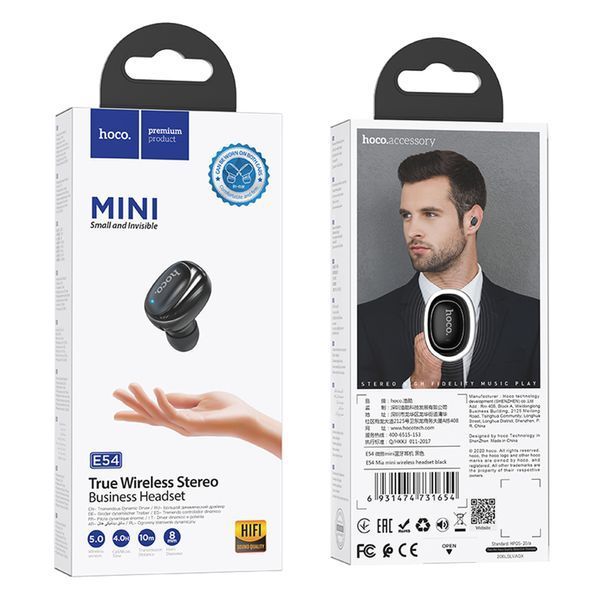 Бездротова гарнітура Hoco E54 Mia mini wireless headset 8024-7793 фото