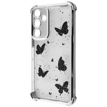 Чохол WAVE Winkie Samsung Galaxy S24 FE silver/butterfly 642060807 фото